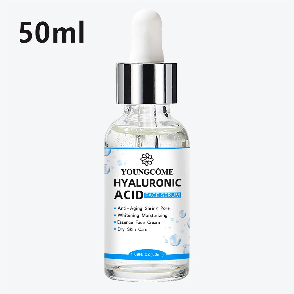 OUNGCOME Hyaluronic Acid Facial Essence in 50ml bottle – deep moisturizing Korean skincare serum