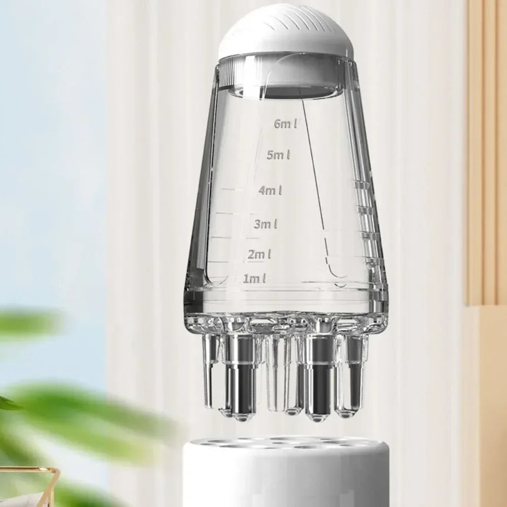 Mini Scalp Oil Applicator & Hair Massage Comb – 6ml Liquid Serum Dispenser | Nourishing Essential Oil Brush for Hair & Scalp Care